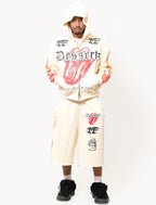 Heat Wave Hoodie White